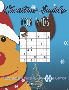 Paperback Christmas Sudoku For Kids: Christmas Sudoku For Kids Book