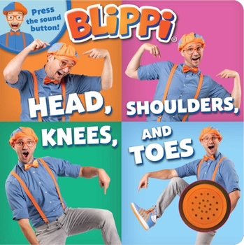 Board book Blippi: Head, Shoulders, Knees, and Toes Book