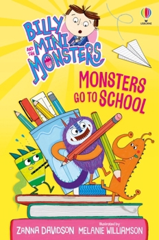 Paperback Billy & Mini Monsters Go To School Book