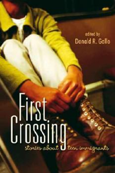Hardcover First Crossing: Stories about Teen Immigrants Book
