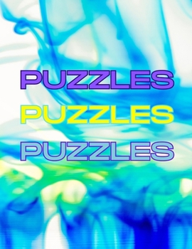 Paperback Puzzles Puzzles Puzzles: Brain Games Book