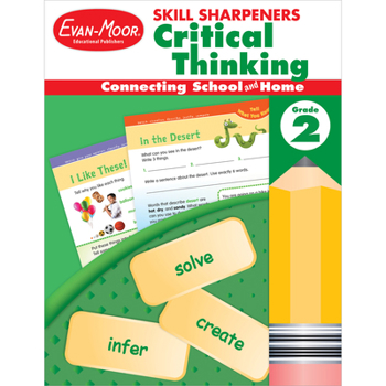 Paperback Skill Sharpeners: Critical Thinking, Grade 2 Workbook Book