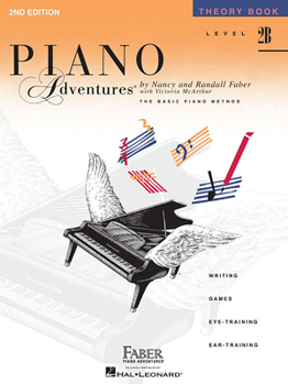 Paperback Piano Adventures - Theory Book - Level 2b Book