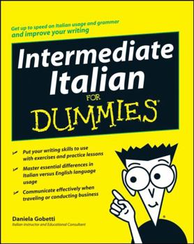 Paperback Intermediate Italian for Dummies Book