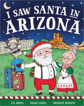Hardcover I Saw Santa in Arizona Book