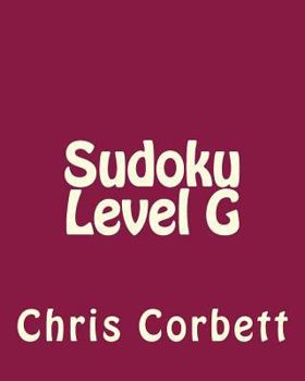 Paperback Sudoku Level G: Moderate to Intermediate Sudoku Puzzles Book