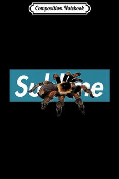 Composition Notebook: Scary Tarantula Cute Tarantula in blue box Premium  Journal/Notebook Blank Lined Ruled 6x9 100 Pages