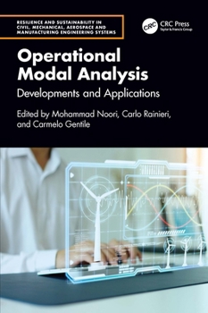 Hardcover Operational Modal Analysis: Developments and Applications Book