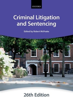 Paperback Criminal Litigation & Sentencing Book