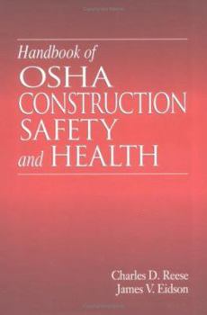 Hardcover Handbook of OSHA Construction Safety and Health Book