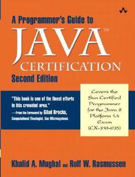 Paperback A Programmer's Guide to Java Certification: A Comprehensive Primer Book