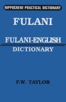 Paperback Fulani-English Practical Dictionary Book