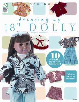 Paperback Dressing Up 18" Dolly Book