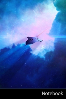 Notebook: Fantascienza, Razzo Spaziale, Alien, Arrivo taccuino / agenda / quaderno delle annotazioni / diario / libro di scrittura / carnet / ... x 22,86 cm), 150 pagine, superficie lucida.