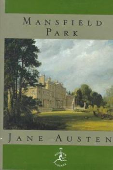 Hardcover Mansfield Park (Modern Library of the World's Best Books) Book