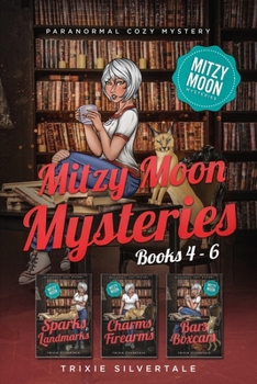 Paperback Mitzy Moon Mysteries Books 4-6: Paranormal Cozy Mystery Book