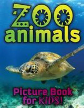 Paperback Zoo Animals Picture Book for Kids Book