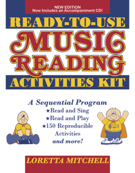 Paperback Ready-To-Use Music Reading Activities Kit: A Complete Sequential Program for Use with Mallet and Keyboard Instruments Book