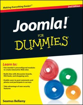Paperback Joomla! for Dummies Book