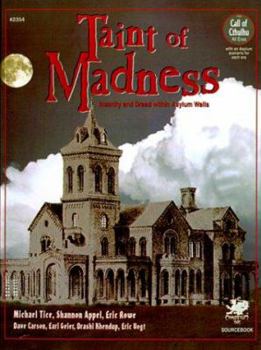 Paperback Taint of Madness: Insanity and Dread Within Asylum Walls Book
