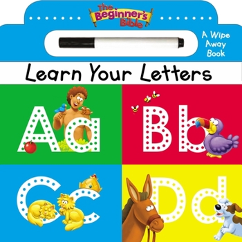 Board book The Beginner's Bible Learn Your Letters: A Wipe Away Board Book
