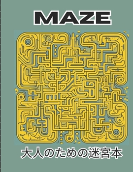 Paperback Maze 大人のための迷宮本 Book