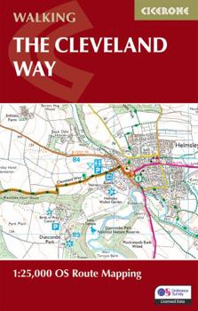 The Cleveland Way Map Booklet: 1:25,000 OS Route Mapping (British Long Distance)