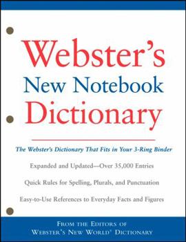 Webster's New Notebook Dictionary