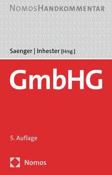 Hardcover Gmbhg: Handkommentar [German] Book