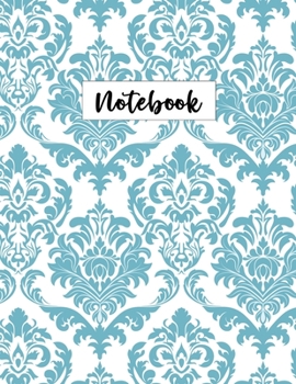 Notebook: Lined Dreaming Blue Notebook (Memory Book, Journal, Diary), 100 pages, 8.5 x 11, Journal Matte Finish