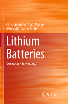 Paperback Lithium Batteries: Science and Technology Book