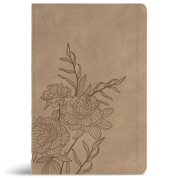 Imitation Leather CSB Large Print Thinline Bible, Digital Study Edition, Earth Suedesoft Leathertouch [Large Print] Book