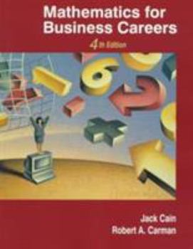 Paperback Mathematics for Business Careers Book
