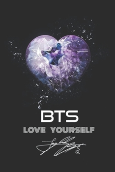 Paperback BTS Love Yourself Journal & Notebook: K-pop 110 Lined Pages Journal & Notebook, Kpop accessories, Kpop gift, unique gifts for teenage girls (K-pop: Lo Book