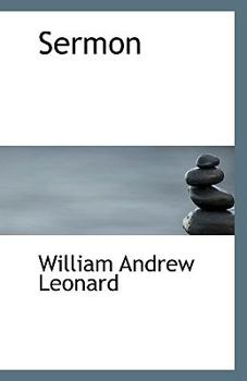 Paperback Sermon Book