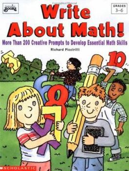 Paperback Write about Math Book