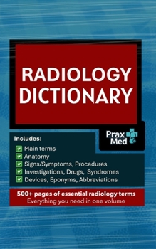 Paperback Radiology Dictionary Book