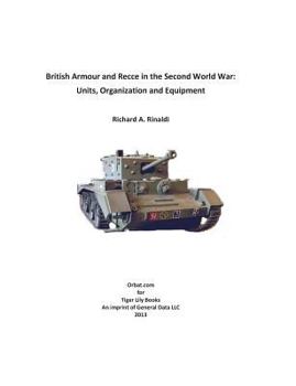 Paperback British Armour and Recce in the Second World War Book