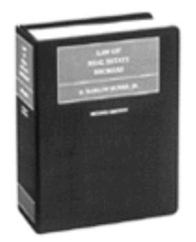 Hardcover Law of Real Estate Brokers Book