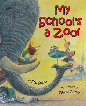 Hardcover My School's a Zoo! Book
