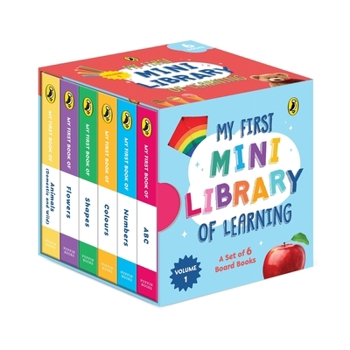 Misc. My First Mini Library of Learning (Volume 1): Abc, Numbers, Colours, Shapes, Flowers, Animals Book
