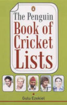 Paperback The Penguin Book of Cricket Lists Book