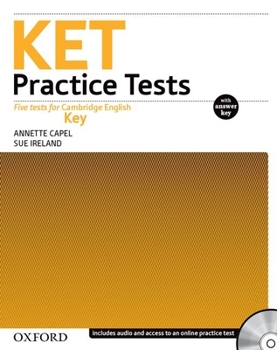 Paperback Ket Practice Tests with Key and Audio CD Pack Book