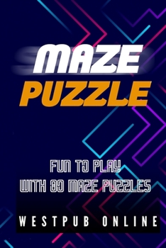 Paperback Maze Puzzle Book