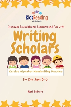 Paperback Writing Scholars: Cursive Alphabet Handwriting Practice Book