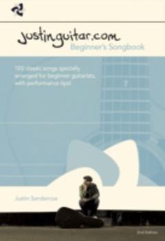 Spiral-bound Justinguitar.com Beginners Songbook: 100 Classic Songs Specially Arranged for Beginner Guitarists, with Performance Tips! Book