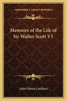 Paperback Memoirs of the Life of Sir Walter Scott V1 Book