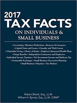 Paperback 2017 Tax Facts on Individuals & Small Business Book