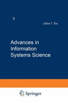 Paperback Advances in Information Systems Science: Volume 5 Book