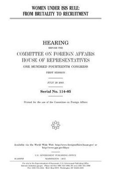 Paperback Women under ISIS rule: from brutality to recruitment Book